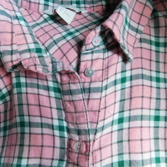 🎀Pink Artists Flannel Shirt - Picture 4 of 14
